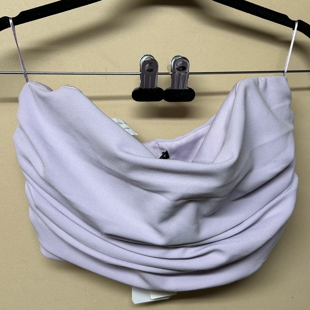 2/$30⚡️- SHIRT | Women’s NWT Zara strapless top size medium